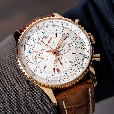 breitling navitimer gmt chronograph|breitling navitimer price list.